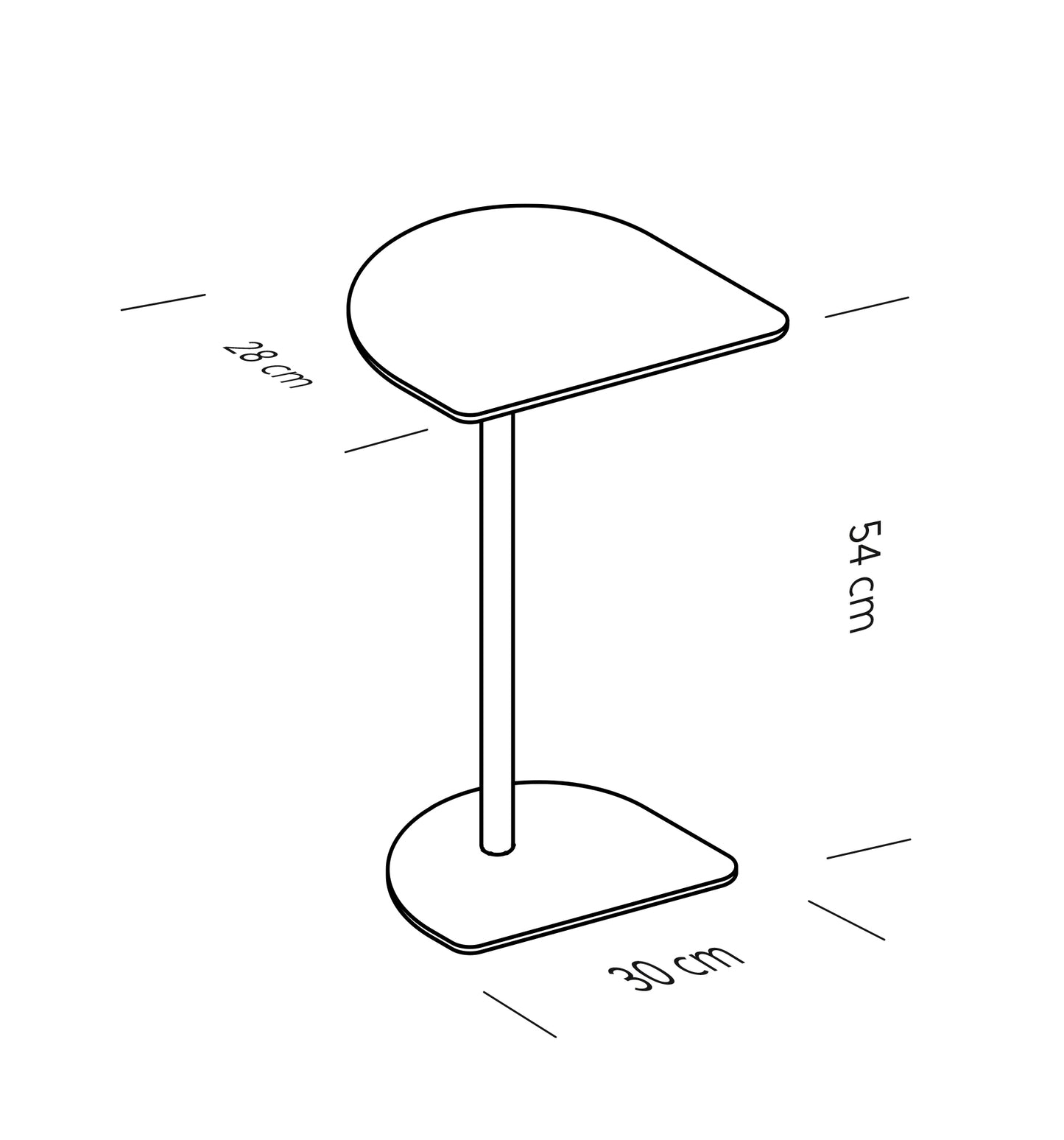 Pure Siderole Table